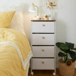 Paige 4-Drawer Storage Cart On Wheels 21 Paige 4-Drawer Storage Cart On Wheels -US Storage Furniture Sales 02 SAHARA ROOM ALT 035 3