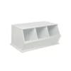 Badger Basket Three-Bin Organizer 2 Badger Basket Three-Bin Organizer -US Storage Furniture Sales 1168360 White