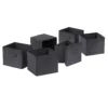 Winsome 6-pk. Capri Basket Set -US Storage Furniture Sales 1238170 Black