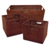 Winsome 3-pk. Leo Basket Set -US Storage Furniture Sales 1238173
