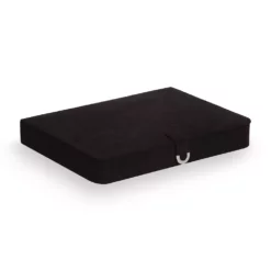 Mele Designs Tova Plush Fabric Jewelry Box In Black