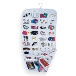 Household Essentials 80-Pocket Hanging Jewelry Bag