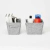 Isla Standard Shelf Bins, Set Of 2 -US Storage Furniture Sales 167 SMALLSHELFBINSETOF2 GRY 006