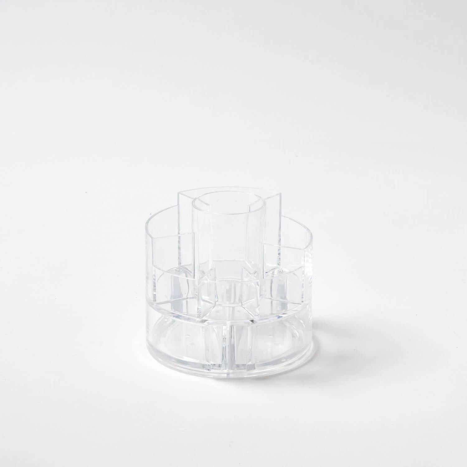 Clear Round Beauty Organizer 6 Clear Round Beauty Organizer - Image 4
