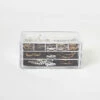 Clear 3-Drawer Organizer With Jewelry Tray 1 Clear 3-Drawer Organizer With Jewelry Tray -US Storage Furniture Sales 183 DFY20 3DRWRBEAUTYORG CLR 004