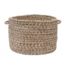 Colonial Mills Shaded Tweed 14" X 10" Indoor Outdoor Utility Basket 2 Colonial Mills Shaded Tweed 14" X 10" Indoor Outdoor Utility Basket -US Storage Furniture Sales 1896501 Storm Gray