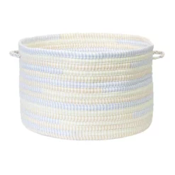 Colonial Mills Fabric Ticking Striped Utility Basket