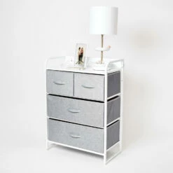 Campbell Charging 4-Drawer Storage Unit 19 Campbell Charging 4-Drawer Storage Unit -US Storage Furniture Sales 193 DFY20 GCE 4DRWR HGWTE 010