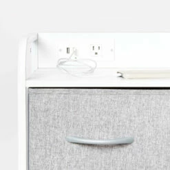 Cameron Charging 6-Drawer Storage Unit -US Storage Furniture Sales 193 DFY20 GCE 4DRWR HGWTE 013 e58ba3b1 18e6 4a8a 85a3 fcc6946e90e9