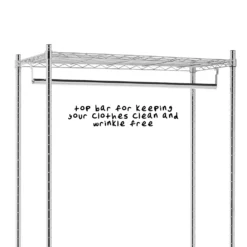 Honey-Can-Do Heavy-Duty Rolling Garment Rack -US Storage Furniture Sales 2016698 ALT3