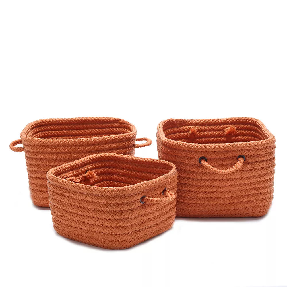 Colonial Mills Shelf Storage Braided Basket 4 Colonial Mills Shelf Storage Braided Basket - Image 2