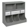 Badger Basket Combo Bin Storage Unit -US Storage Furniture Sales 2123808 Gray