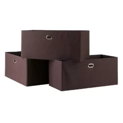 Winsome Torino Folding Storage Basket 3-piece Set -US Storage Furniture Sales 2708612 ALT2