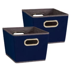 Household Essentials 2-piece Tapered Bin Set -US Storage Furniture Sales 2866290 ALT2