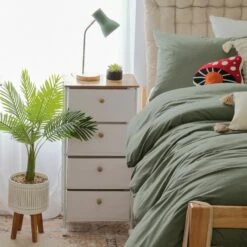 Paige 4-Drawer Storage Cart On Wheels 18 Paige 4-Drawer Storage Cart On Wheels -US Storage Furniture Sales 28 DrawerLeather 03