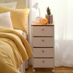 Paige 4-Drawer Storage Cart On Wheels 14 Paige 4-Drawer Storage Cart On Wheels -US Storage Furniture Sales 28 DrawerLeather 04