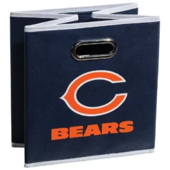 Franklin Sports Chicago Bears Collapsible Storage Bin -US Storage Furniture Sales 3100814 ALT