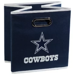 Franklin Sports Dallas Cowboys Collapsible Storage Bin -US Storage Furniture Sales 3100817 ALT