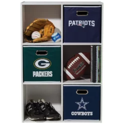 Franklin Sports Dallas Cowboys Collapsible Storage Bin -US Storage Furniture Sales 3100817 ALT4