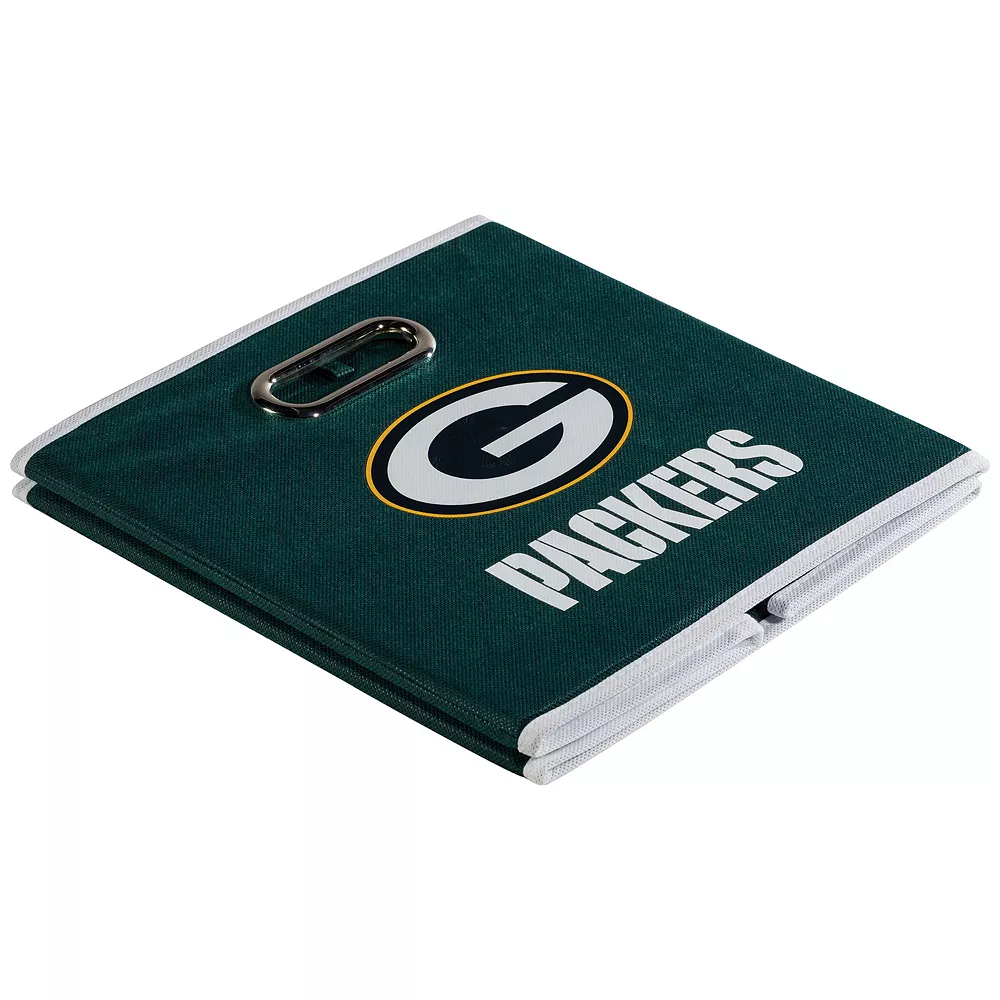 Franklin Sports Green Bay Packers Collapsible Storage Bin 5 Franklin Sports Green Bay Packers Collapsible Storage Bin - Image 3