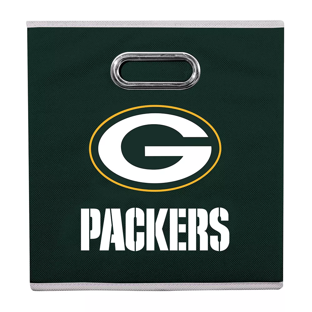 Franklin Sports Green Bay Packers Collapsible Storage Bin 6 Franklin Sports Green Bay Packers Collapsible Storage Bin - Image 4