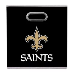 Franklin Sports New Orleans Saints Collapsible Storage Bin -US Storage Furniture Sales 3100831 ALT3