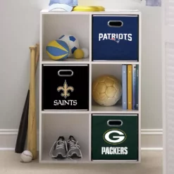 Franklin Sports New Orleans Saints Collapsible Storage Bin -US Storage Furniture Sales 3100831 ALT4
