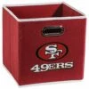 Franklin Sports San Francisco 49ers Collapsible Storage Bin -US Storage Furniture Sales 3100847