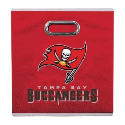 Franklin Sports Tampa Bay Buccaneers Collapsible Storage Bin -US Storage Furniture Sales 3100850 ALT3