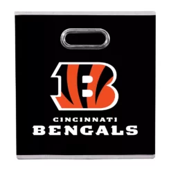 Franklin Sports Cincinnati Bengals Collapsible Storage Bin -US Storage Furniture Sales 3100861 ALT3