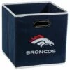 Franklin Sports Denver Broncos Collapsible Storage Bin -US Storage Furniture Sales 3100875