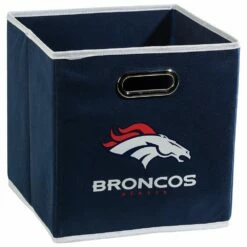 Franklin Sports Denver Broncos Collapsible Storage Bin