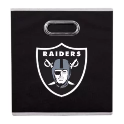 Franklin Sports Oakland Raiders Collapsible Storage Bin -US Storage Furniture Sales 3100886 ALT3