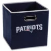 Franklin Sports New England Patriots Collapsible Storage Bin -US Storage Furniture Sales 3100891