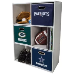 Franklin Sports New England Patriots Collapsible Storage Bin -US Storage Furniture Sales 3100891 ALT4