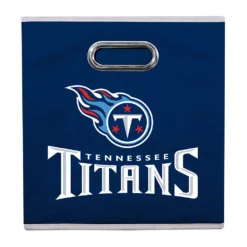 Franklin Sports Tennessee Titans Collapsible Storage Bin -US Storage Furniture Sales 3100906 ALT3