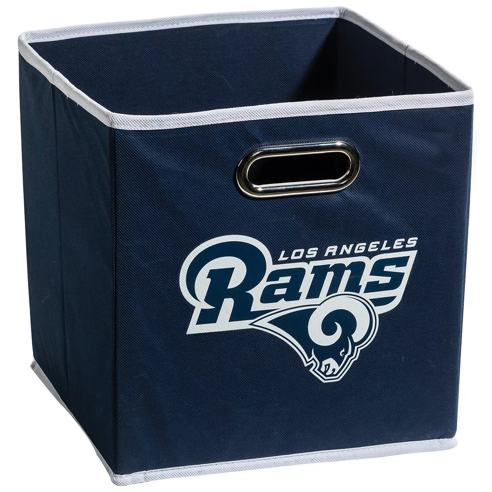 Franklin Sports Los Angeles Rams Collapsible Storage Bin 3 Franklin Sports Los Angeles Rams Collapsible Storage Bin