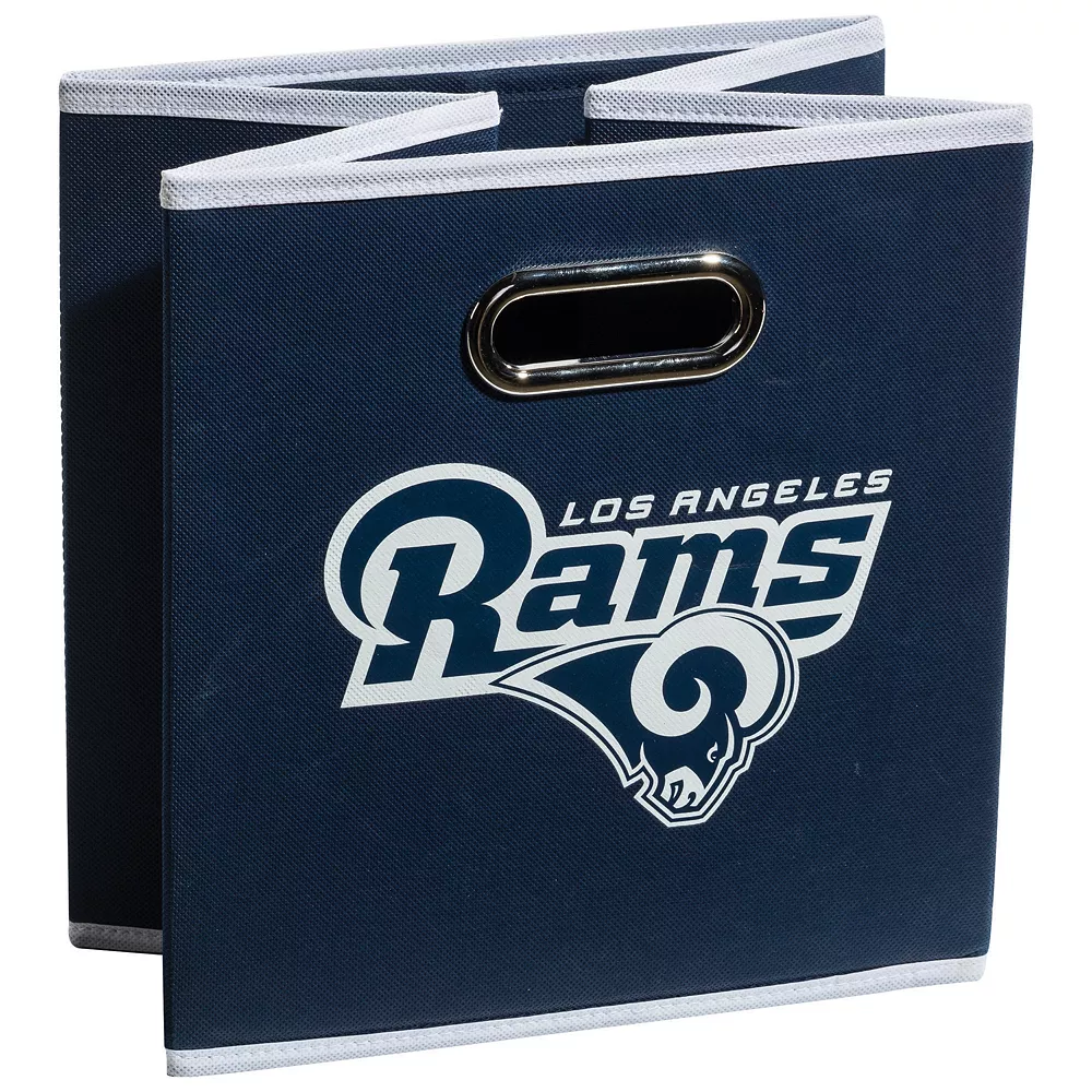 Franklin Sports Los Angeles Rams Collapsible Storage Bin 4 Franklin Sports Los Angeles Rams Collapsible Storage Bin - Image 2