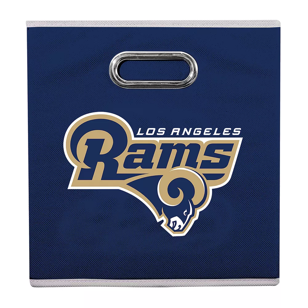 Franklin Sports Los Angeles Rams Collapsible Storage Bin 6 Franklin Sports Los Angeles Rams Collapsible Storage Bin - Image 4