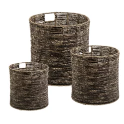 Honey-Can-Do Set Of 3 Nesting Geo Storage Basket Set -US Storage Furniture Sales 3276148 ALT2