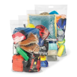 Whitmor Spacemaker® Jumbo Storage Bag - Clear - Set Of 4