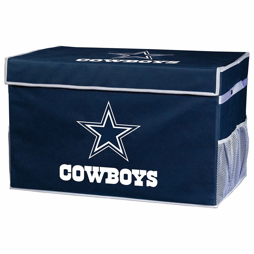 Franklin Sports Dallas Cowboys Large Collapsible Footlocker Storage Bin 3 Franklin Sports Dallas Cowboys Large Collapsible Footlocker Storage Bin