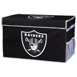 Franklin Sports Oakland Raiders Large Collapsible Footlocker Storage Bin