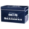 Franklin Sports Seattle Seahawks Large Collapsible Footlocker Storage Bin -US Storage Furniture Sales 3306108