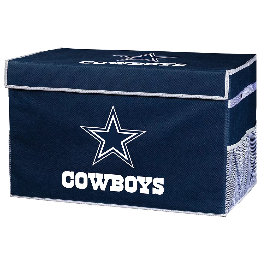 Franklin Sports Dallas Cowboys Small Collapsible Footlocker Storage Bin 3 Franklin Sports Dallas Cowboys Small Collapsible Footlocker Storage Bin