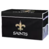Franklin Sports New Orleans Saints Small Collapsible Footlocker Storage Bin -US Storage Furniture Sales 3306348