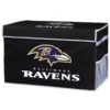Franklin Sports Baltimore Ravens Small Collapsible Footlocker Storage Bin -US Storage Furniture Sales 3306365