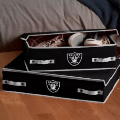 Franklin Sports Oakland Raiders Large Under-the-Bed Storage Bin -US Storage Furniture Sales 3306484 ALT2