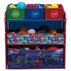 Delta Children PJ Masks Multi-Bin Toy Organizer 8 Delta Children PJ Masks Multi-Bin Toy Organizer -US Storage Furniture Sales 3436423 ALT2