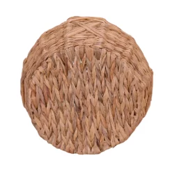 Household Essentials X-Weave Round Wicker Floor Basket -US Storage Furniture Sales 3456518 ALT2